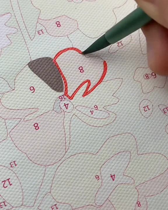 Painting by numbers